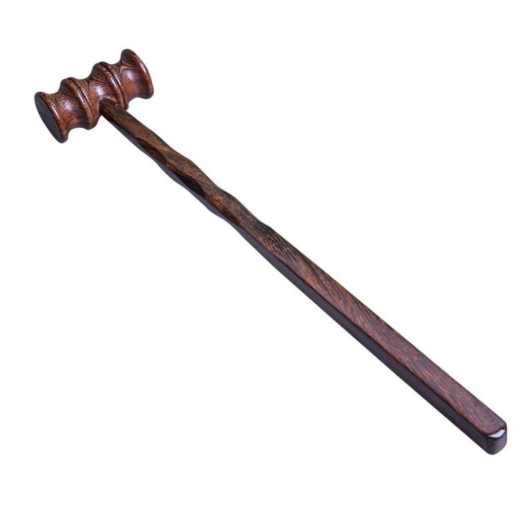 Muscle Relief Back Massage Hammer Acupressure Roller Ball Hammer Wooden Massage Hammer  Neck