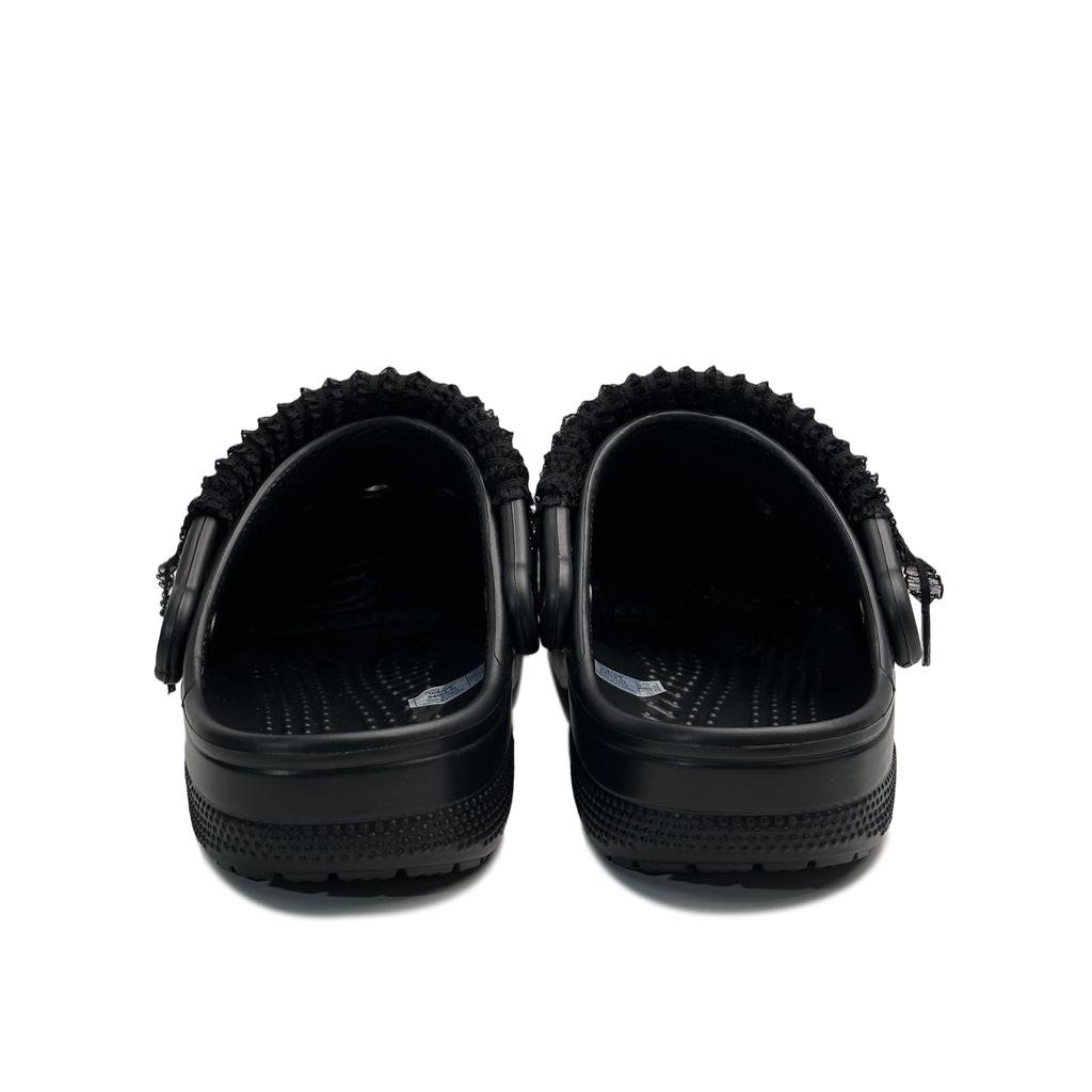 Crocs Baya EVA Sweetheart Butterfly Sweet Niche Fashion Playful High-End Versatile College Trend Hole Shoes Women Black