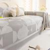 Ice Silk Sofa Towel Cover Cloth Full Covered Sofa Cover One Piece Four Seasons Universal Sofa Cushion Blanket Modern Light Luxury