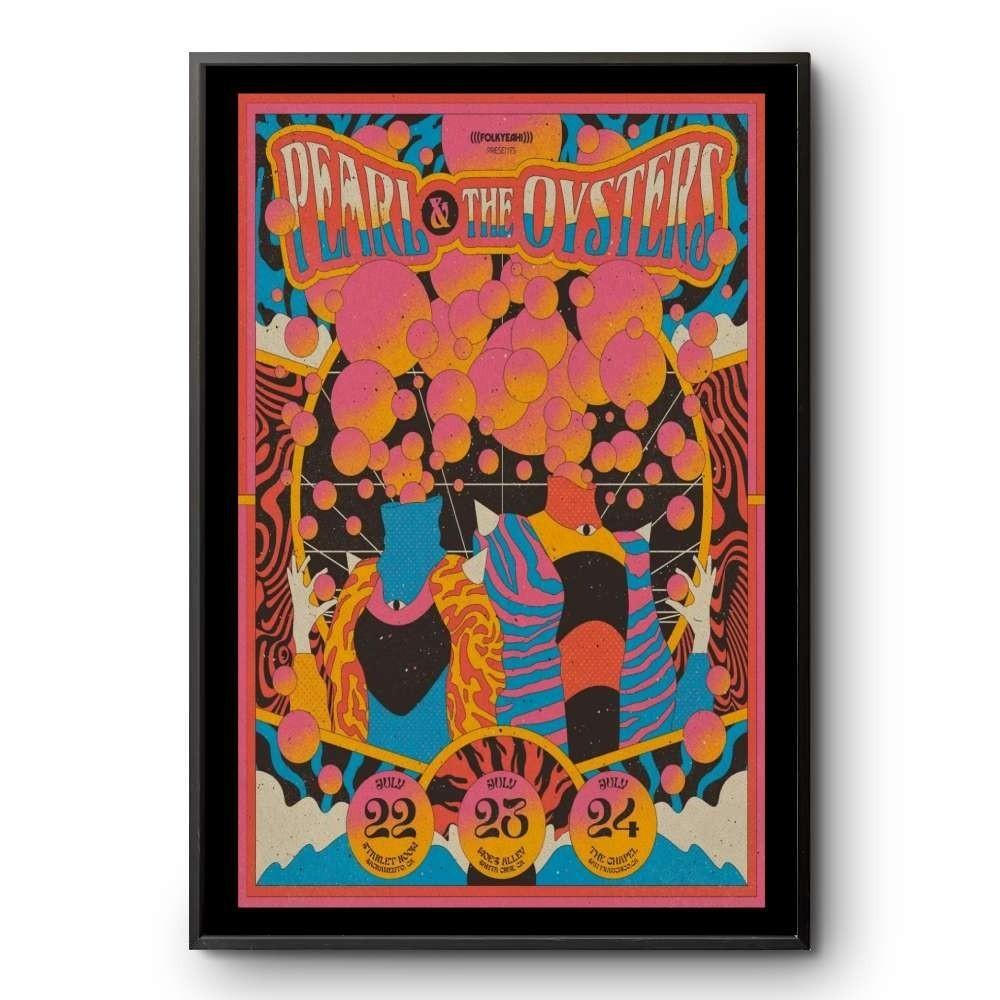 Poster!! July 22 2026 Pearl The Oysters Sacramento CA Poster XXXXL