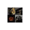 Casio G-Shock GA-110GB-1A & BA-110-1A Black and Gold Pair Watches Set