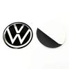 YKPSC1 For VW Volkswagen Jetta MK5 Golf 4pcs Black Silver New VW Car Wheel Center Sticker Logo Rim Cap Hub Cover Hubcap Badge Emblem De