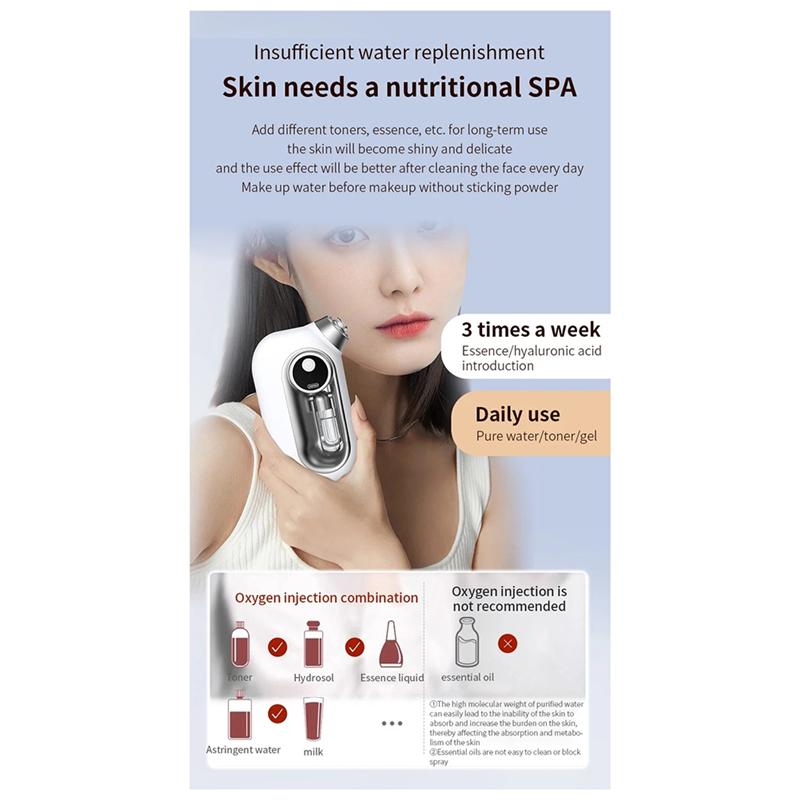 Airbrush Facial Deep Cleaning Atomizer Facial Skin Moisturizing Mist Atomizer Air Brush Compressor белый