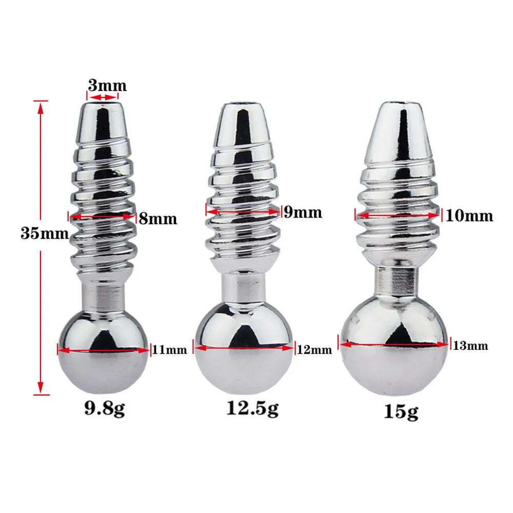 Metal Urethral Dilators – Catheter & Horse Eye Stimulator, Penis Plug for Urethra Insertion, Adult Sex Toys for Men, Pleasure