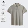 Langdeng Men's Summer Thin Business Casual Polo Shirt