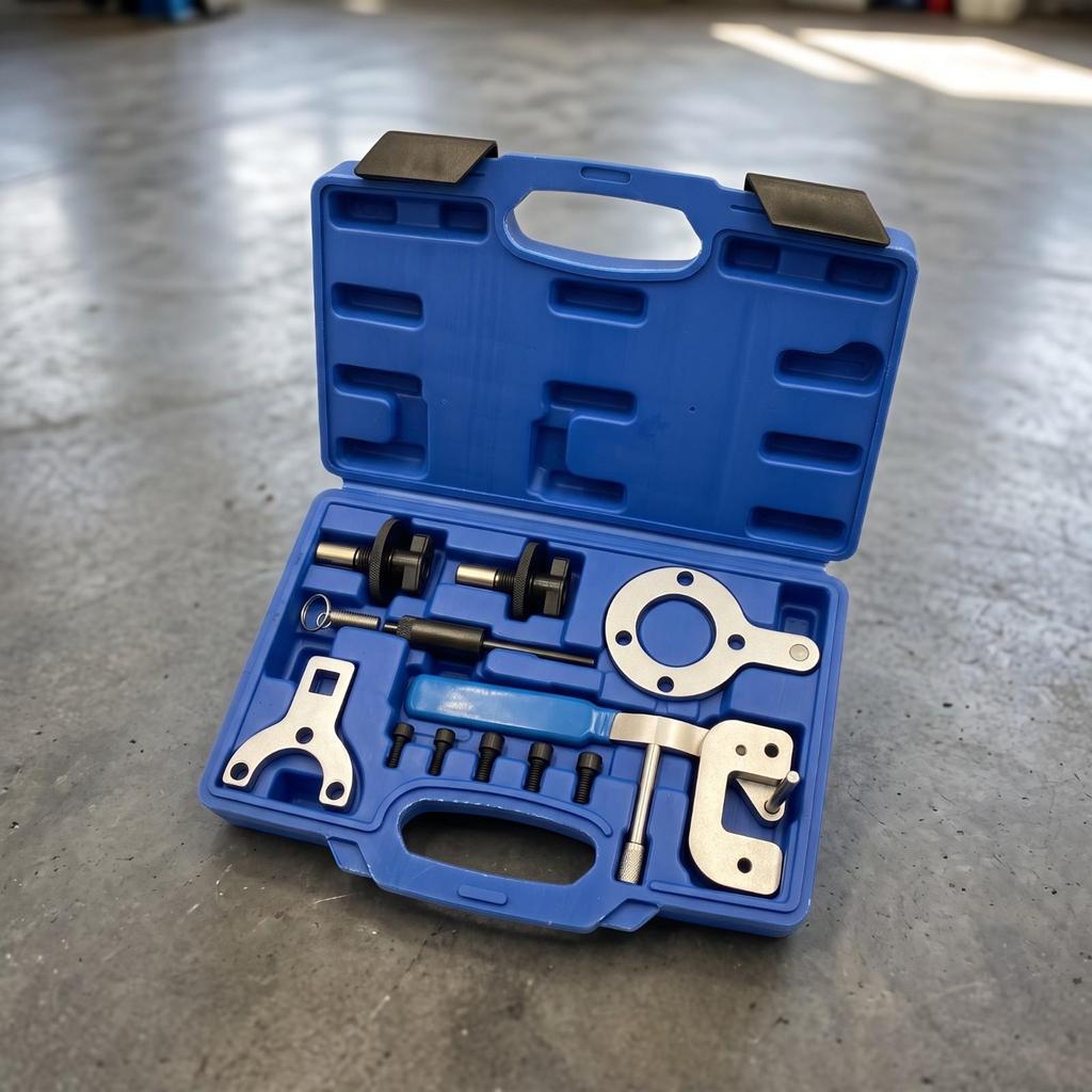 Camshaft Locking Alignment Tool Kit Heavy-Duty Engine Timing Set Organized