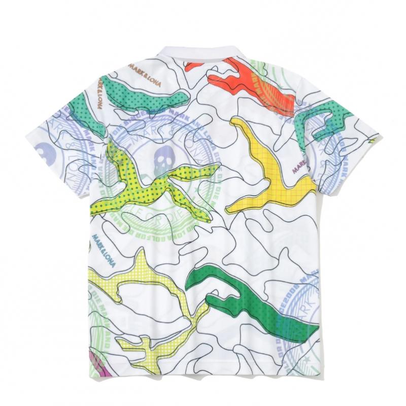 Mark   Lona M Gn caMo Graphic Ss Polo  ls2ix04M 
