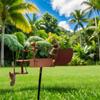 Handmade Metal Drummer Windmill, Drummer Windmill Garden Decoration, Percussionist Music Figurines,Fun Wind-Powered Sculpture