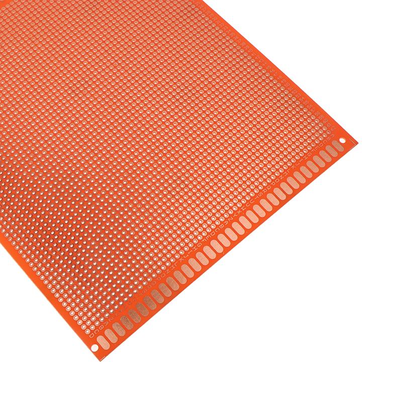 5 gab. 7*9/15*18 cm Vienpusēja prototipēšanas plate Breadboard Universālā plate Eksperimentāla Bakalīta Vara Plates Plate Dzeltena