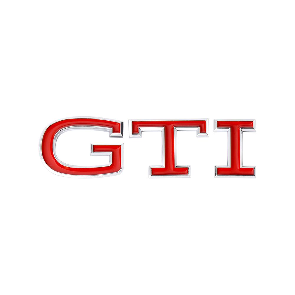 

2026 Hot For VOLKSWAGEN VW 1Pc ABS 3D Car Badge Sticker GTI Logo Decal Styling For VW Golf 8 GTI Passat B6 Scirocco Tiguan Polo 1pc for GTI