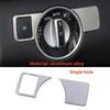 Car Headlight Switch Panel Cover Trim Sticker For Mercedes Benz A B C E Class W204 W212 W176 CLS ML GLK GLE GLS GLA Accessoire