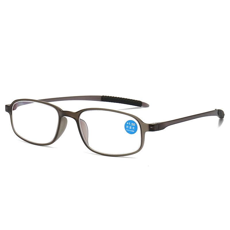 Gafas de Lectura Plegables TR90 con Bloqueo de Luz Azul y Fundas para Usuarios de Mediana Edad y Mayores a la Moda