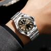 New Luxury Quartz Man Wristwatch Sport Men Watches Waterproof Luminous Date Week Stainless Steel Men's Watch Male Reloj