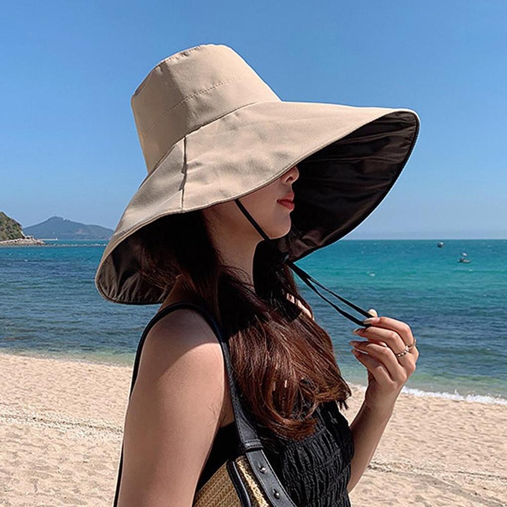 UV-blocking Blackout Bucket Hat (brown) UV-blocking Hat