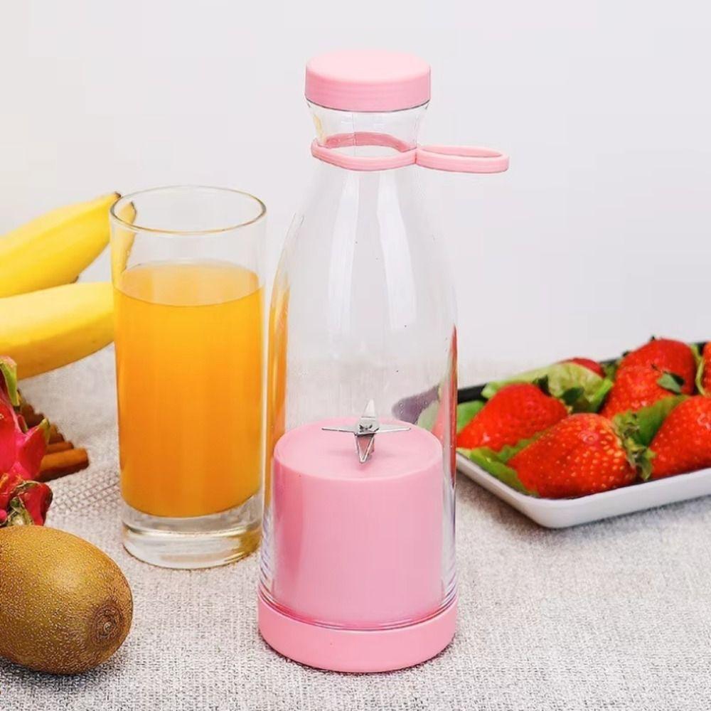 Rechargeable Electric Fruit Blender 420ML Juicers Bottle Practical Smoothie Maker Travel