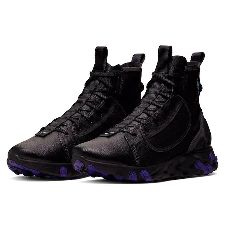 New Nike React Ianga Triple Black AV5555-002