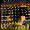 1 Pack 300 LED Solar Curtain Light Outdoor, 8Modes, Fairy Lights, IP44 Waterproof,Garden Wall Christmas Decor 9.8Ftx9.8Ft