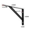 Compact Triangular Wall-Mounted Storage Shelf for Microwave Ovens