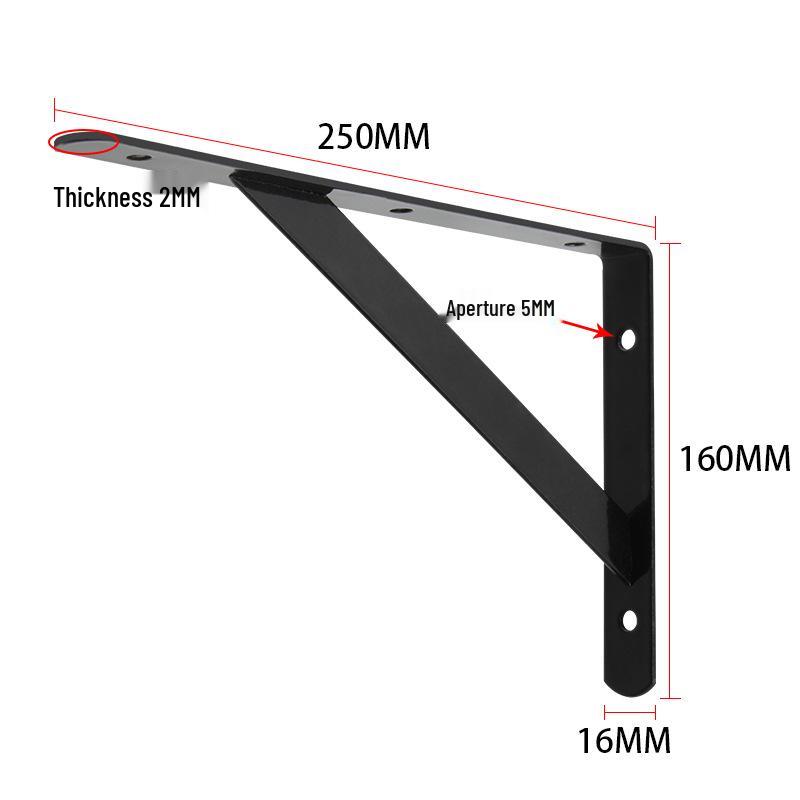 Compact Triangular Wall-Mounted Storage Shelf for Microwave Ovens