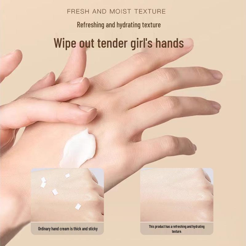 Gardenia Soft Fragrance Hand Cream with Vitamin E & Urea - Long-lasting Scent, Hydrating & Moisturizing, Anti-Chapping for Autumn & Winter.