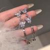 Exquisite Rhinestone Butterfly Tassel Earrings: Versatile, Fashionable Drops for Women
