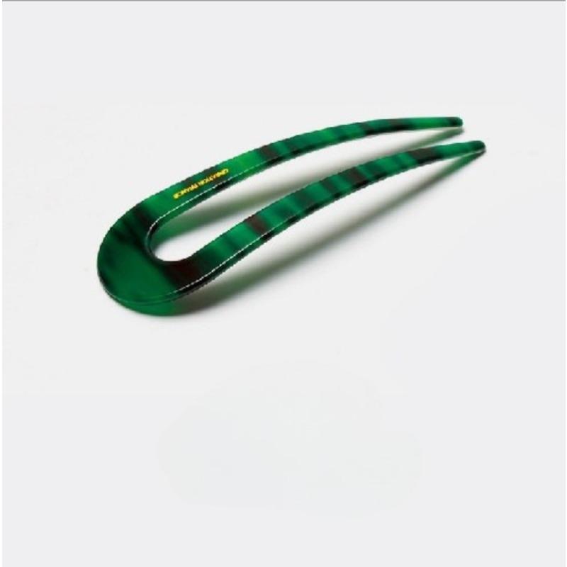U-shaped Acetic Acid Hairpin Simple Beads Hair Stick Women Girls Colored U-Shaped Irregular Hairpin Jewelry Styling Accessories