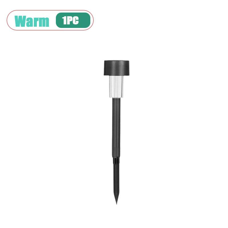 Stainless Steel Solar Tube Light Outdoor Waterproof Garden Patio Lawn Landscape Small Night Path Lamp