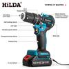 21V Brushless Lithium Battery High-Power Portable Electric Drill & Impact Screwdriver