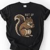 Nut Up Squirrel Shirt, Funny Acorn Graphic Tee, Vintage Woodland Wildlife T-Shirt, Outdoorsy Nature Lover Gift