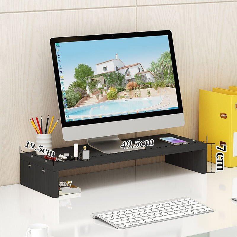 

1pcs Computer height stand, monitor bracket, desktop storage rack, office desk shelf