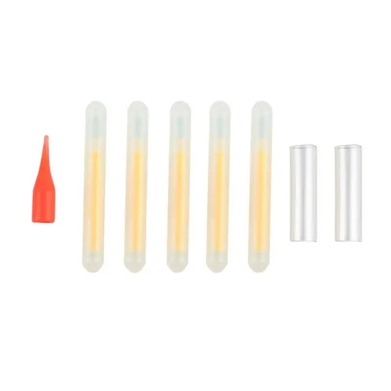 50Pcs Luminous Fishing Float Fireflies Fishing Float Fluorescent Lightstick Night Float Rod Lights Dark Glow Stick Tools