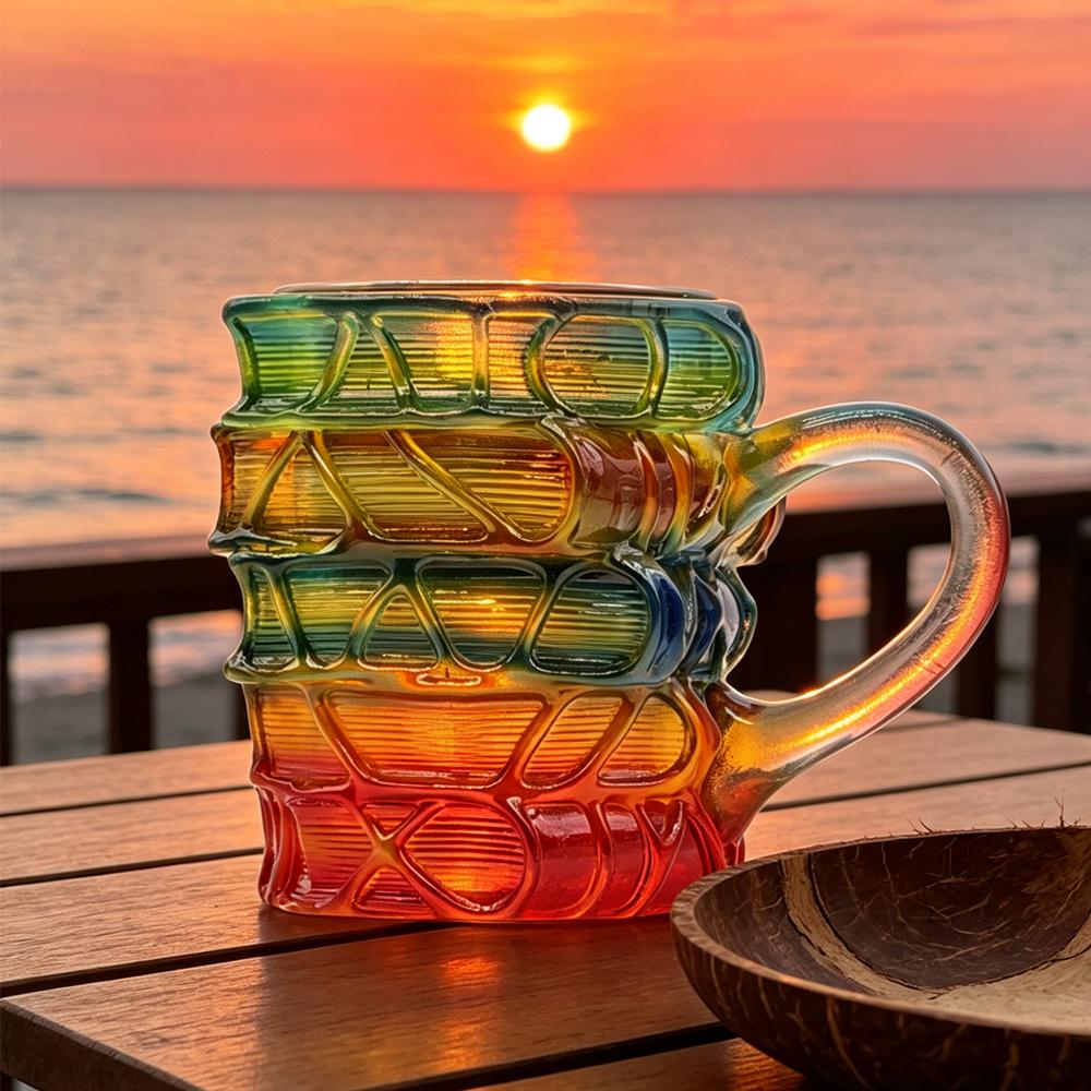 Bemalte Buchtasse Neuheit Kaffeetassen für Buchliebhaber Geschenke für Frauen, Harztassen, Lustige Buch-Einzigartige Kaffeetassen