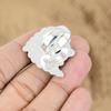 Natural Larimar Gemstone Multi Stone Adjustable Ring 925 Silver For Girls