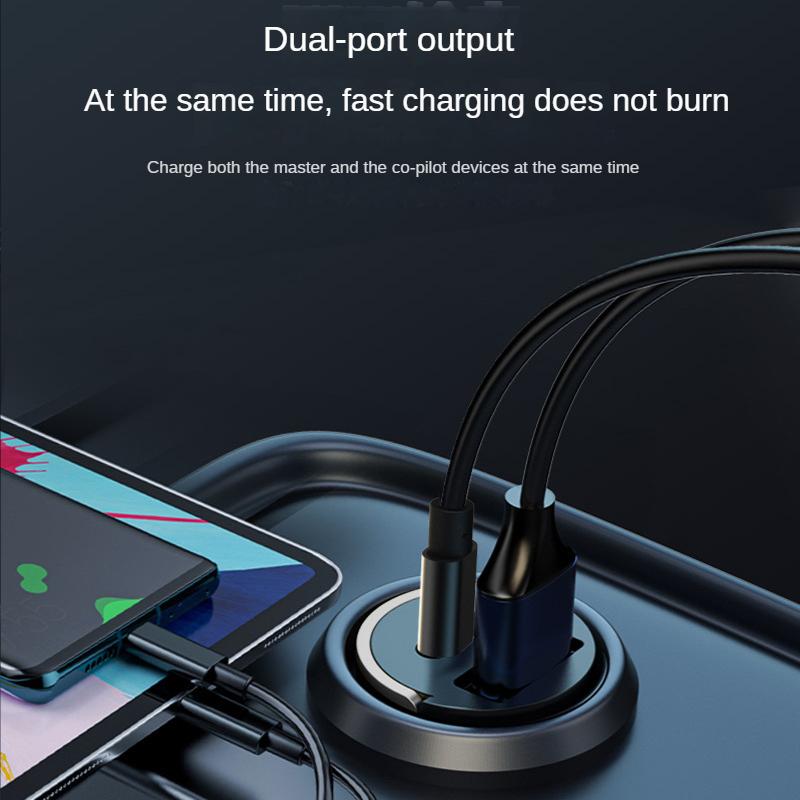 Mini 100w USB nabíječka do auta typ C Qc3.0 Pd nabíječka do auta Rychlé nabíjení Adaptér nabíječky telefonu do auta pro Samsung Huawei Xiaomi