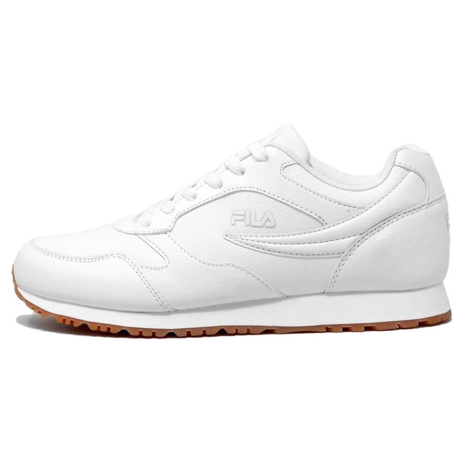 Fila Classico 18 Comfortable Lightweight Low-Top Running Shoes Men Sneaker White 1CM00550156