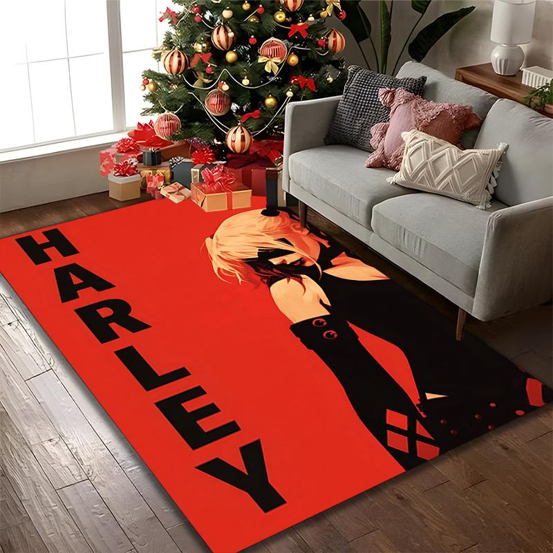 1pc JOKER Printed Chair Rug for Home Office Use, Living Room Kitchen Game Room Area Carpet