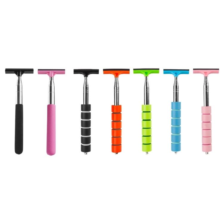 Verstellbarer Autoglasreiniger Einziehbarer Stahlschaber Korrosionsbeständig für Seitenspiegel & Fenster Regenschutz