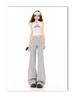 Women's High Waist Slim Fit Micro Flare Casual Pants - Spring Comfort