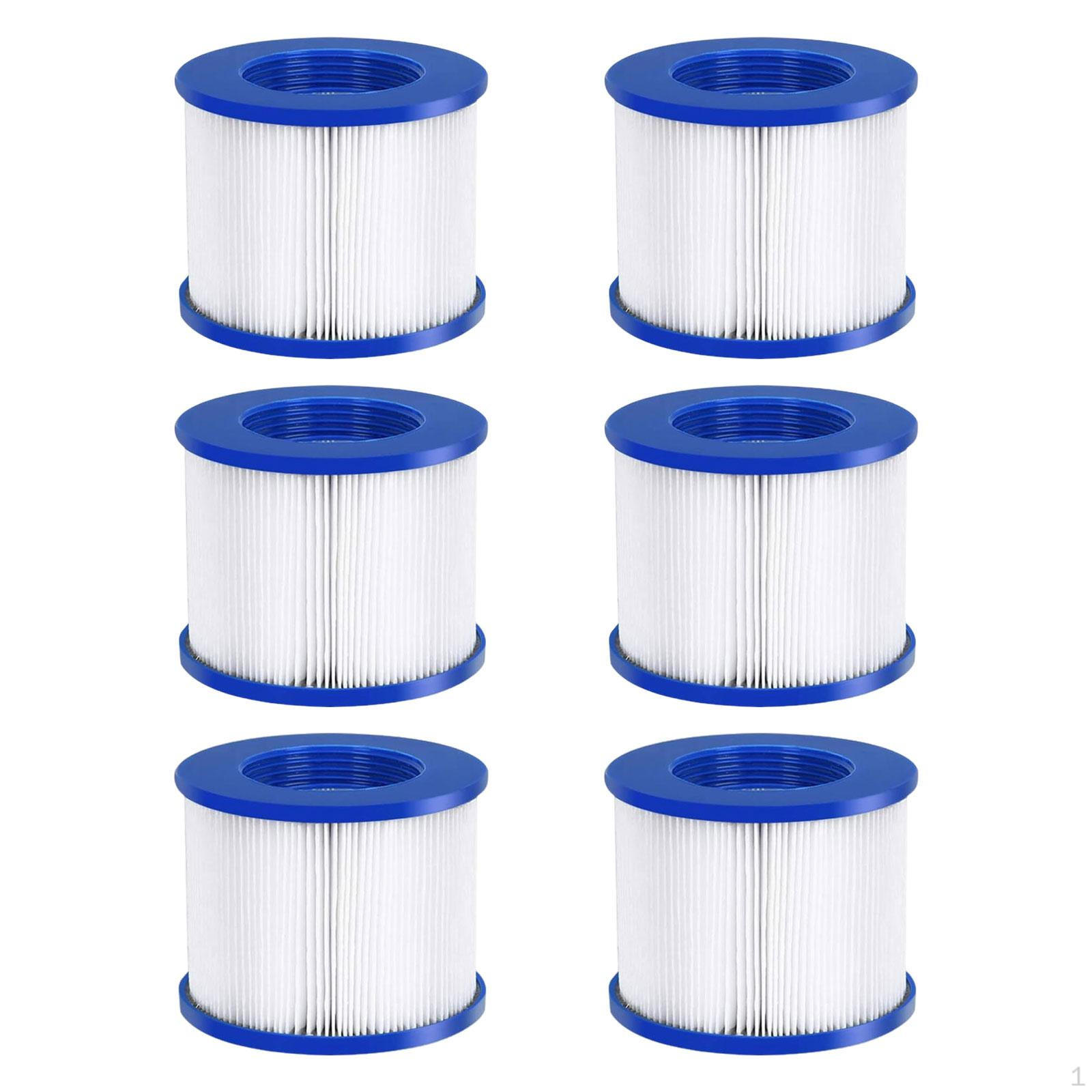 

Картриджі для фільтрації колодязної води у басейні з фільтрацією, що легко встановлюється 6 Piece