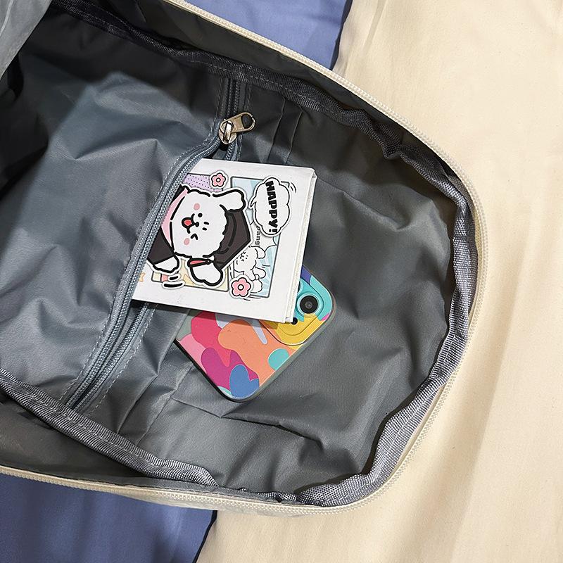 Japanese outdoor mountain backpack new high-value backpack large capacity light commuting young simple and versatile model