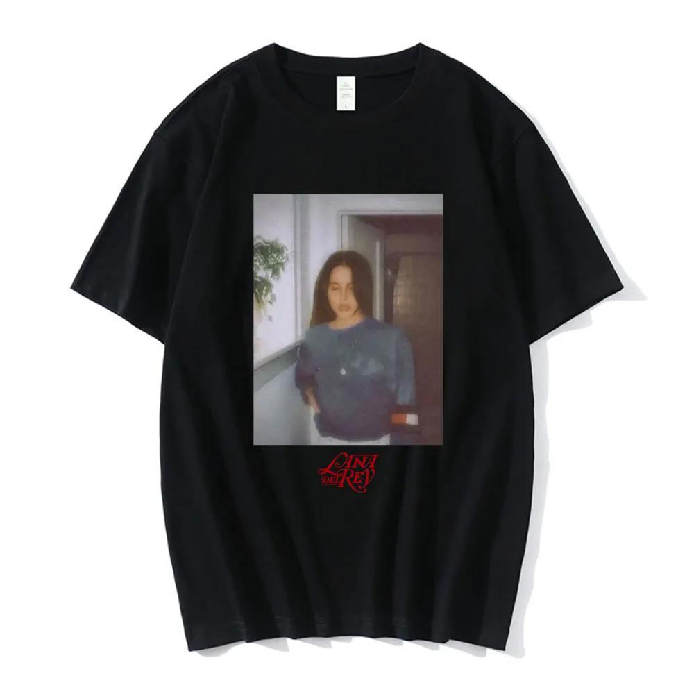 Unisex New Lana Del Rey Ldr Graphic Print T Shirt Fashion Streetwear Short Sleeve Casual Crew Neck Plus Size T Shirt Women 62477