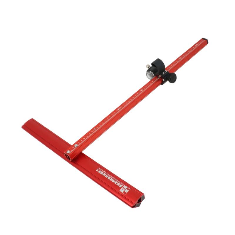 Multi-functional Aluminum Alloy Tile and Glass Push Cutter with Roller Blade