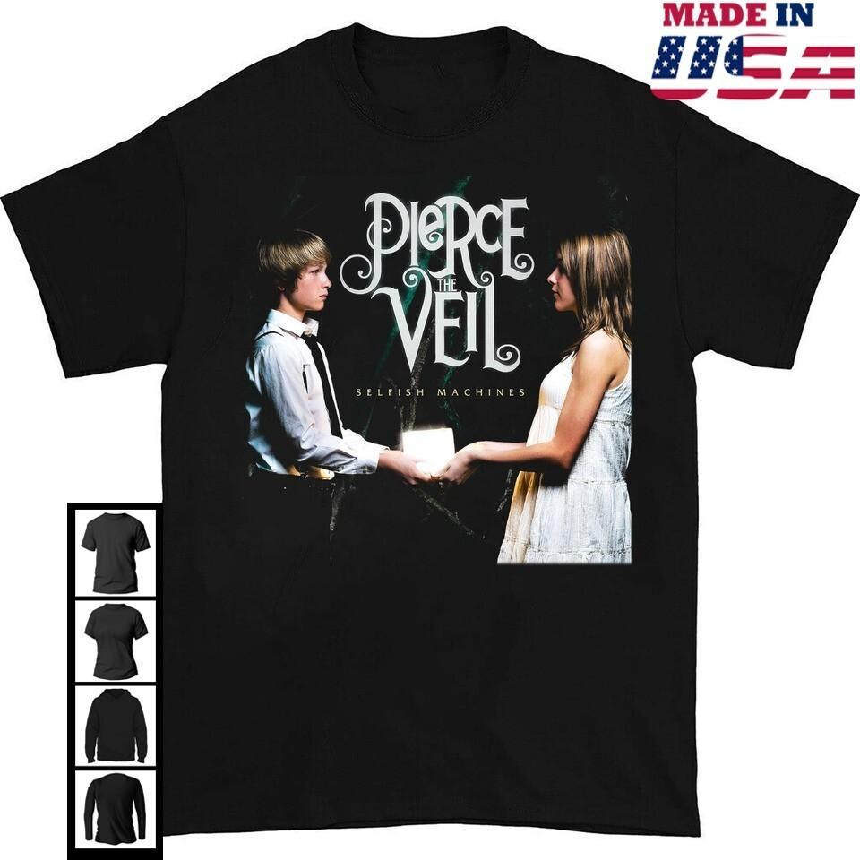 Pierce The Veil Band Selfish Machines Album Tshirt S to 5XL NZL427 Unisex T-Shirt L