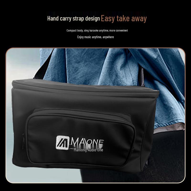Malone Portable Bluetooth KTV Speaker Amplifier CN plug (adapter included)