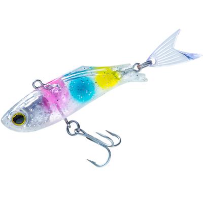 DUEL HARDCORE Lure Vibration Hardcore LG Vibe 40mm Berry Candy Light Game (S) Weight4g F1202-LSCA-Glow