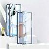 Case for Huawei P60 P50 P40 P30 Pro with Double Sided Tempered-Glass & Metal Frame Phone Bumpers Full Lens Protection Cover