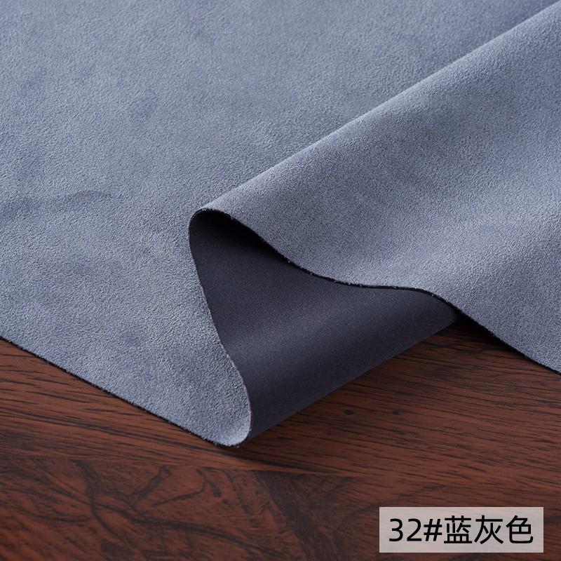 Suede Knitted Air Layer Fabric Brushed Elasticity High Quality Soft Smooth Delicate for Sewing Clothes 860g/m