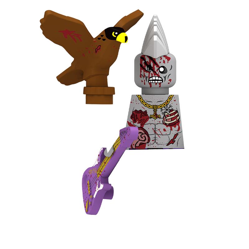 

Хоррор Хэллоуин Военный Ходячие мертвецы Солдат Фигурки Экшн Конструктор Армия Пехота Шлем Оружие Кирпичики Детская Игрушка Подарок