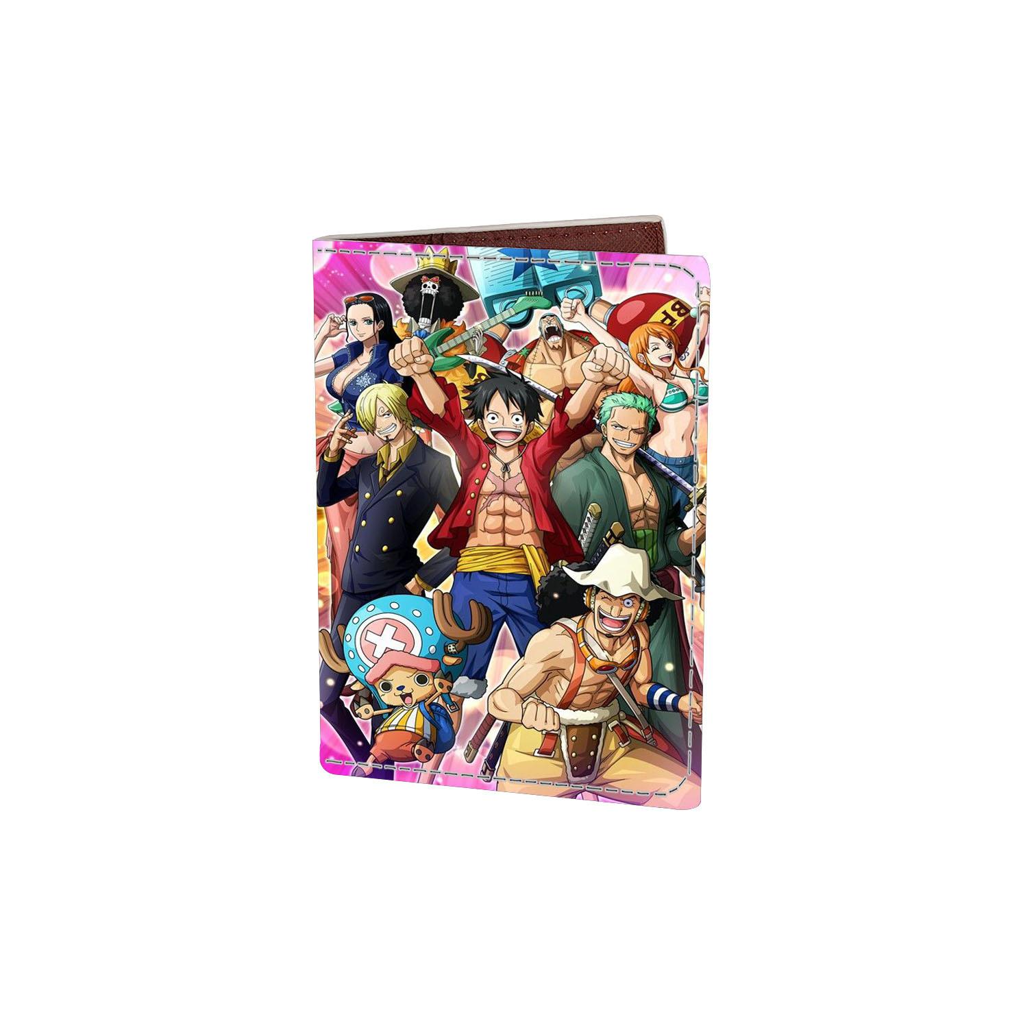 

Вокруг ONE PIECE Сумка-паспорт Луффи Папка для студенческого билета