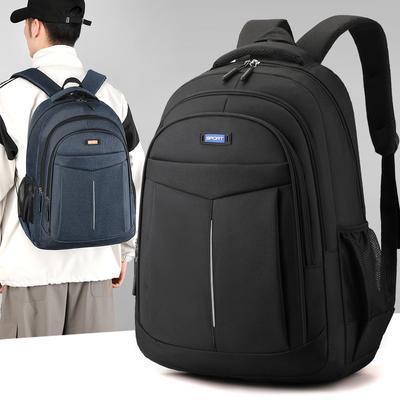 Large-Capacity Backpack - High-Durability Backpack With Padded Shoulder Straps And Zipper Closure - Safe Travel Bag